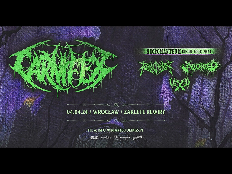 Carnifex + Revocation, Aborted, Vexed 04.04.24