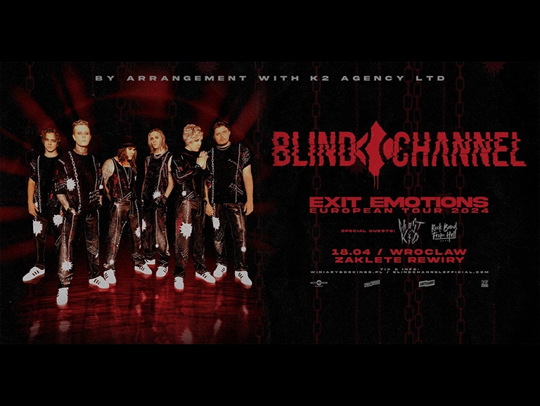 Blind Channel + GHØSTKID, Rock Band From Hell 18.04.2024